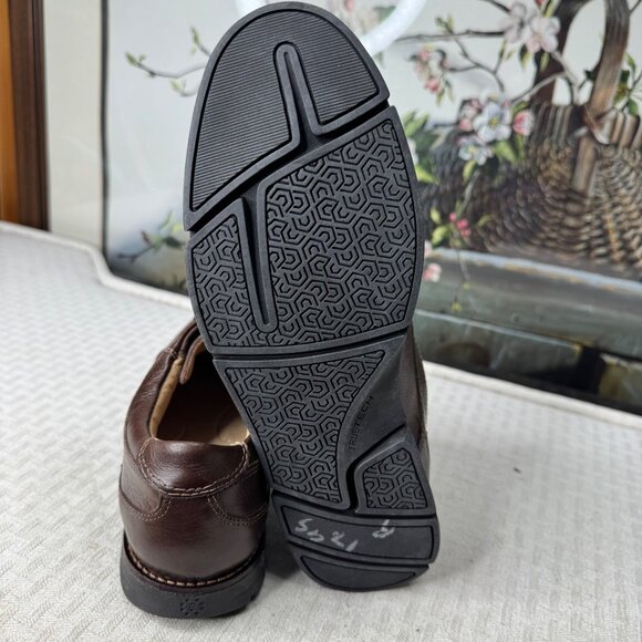 SVL Footwear Mens Size 8 Brown Leather Oxford Captoe Dress Shoes main image 7